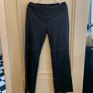 NEW, sexy black leather pants from BCBG Max Azria (8)